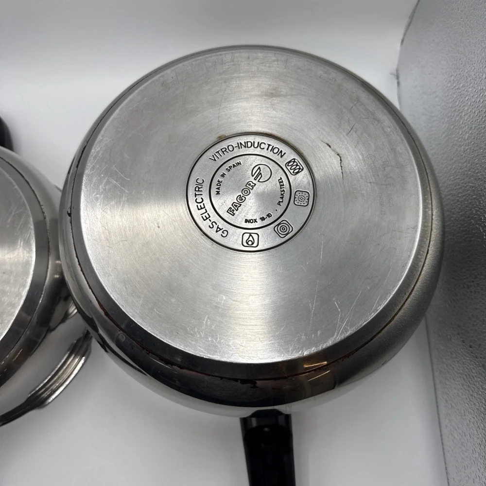 Fagor Rapid Xpress Pressure Cooker 8 + 4 Liters Induction Stainless Steel Basket